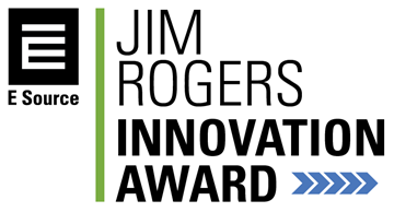 This is the logo for the 2019 E Source Jim Rogers Innovation Award