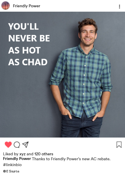 Young man looking self-assured because he is saving money using air-conditioning rebates