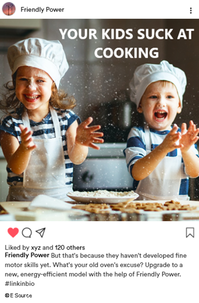 Kids throwing flour in the air in the kitchen because they are not using new appliances