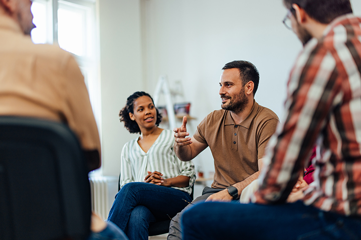People in focus group